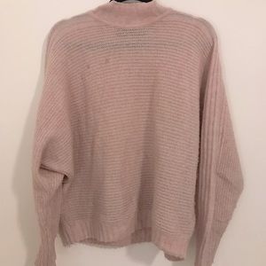 Vintage pink vera moda mock neck sweater